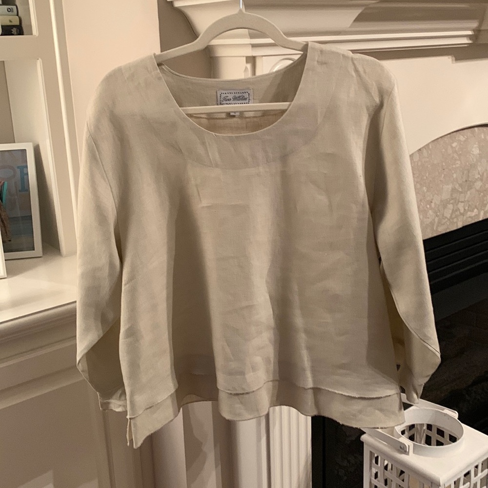 Two Wishes Linen Top